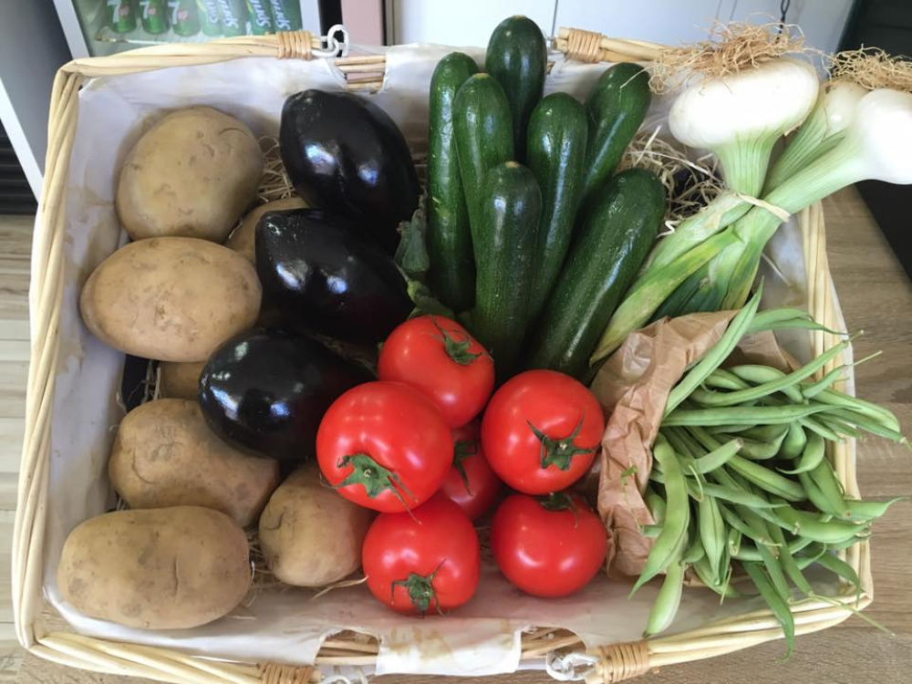Panier de légumes